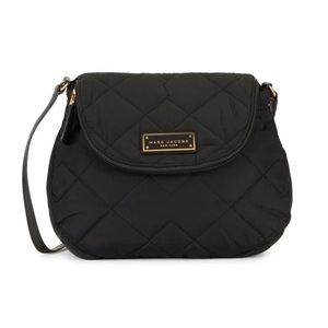 Marc Jacobs nylon quilted black crossbody.
